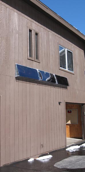 Discontinued Low Profile UB solar forced air heaters